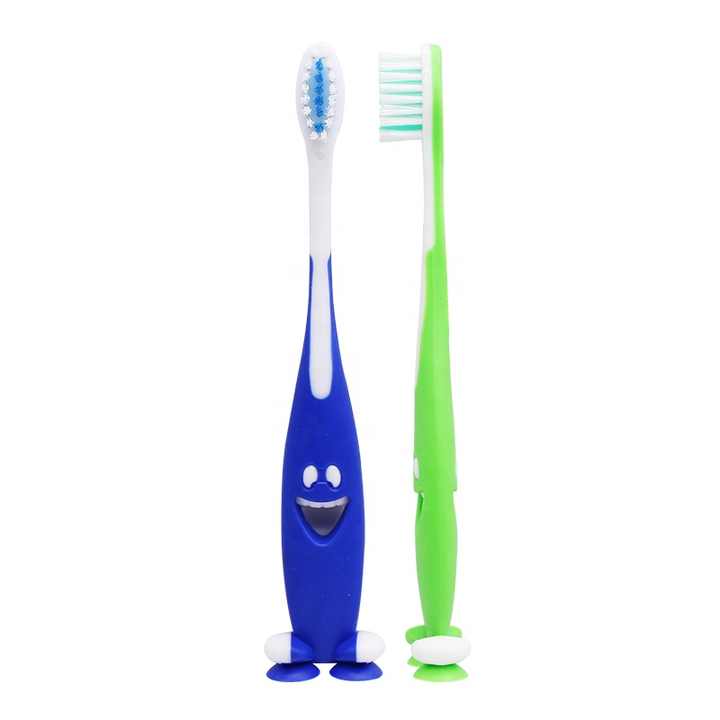 Customized Children's Soft Bristle Plastic Toothbrush Mass-Produced for Home Use with Premium Packaging