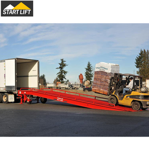 8t 10t 12t Forklift <strong>Unloading</strong> Movable Dock Leveler <strong>Loading</strong> <strong>Container</strong> Ramps Dock Ramp - Product Image 1