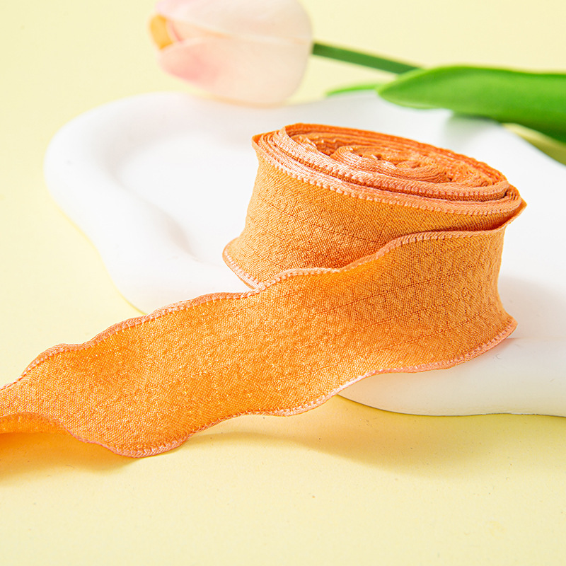 Naranja rojizo, 4 cm * 10 yardas, sin tarjeta de papel y con...