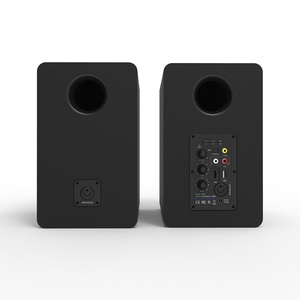 100W RMS SR05 2,0 canales BT RCA óptico Coaxial USB Entrada de arco HIFI estantería de madera TV altavoz de sonido para cine en casa - Product Image 3
