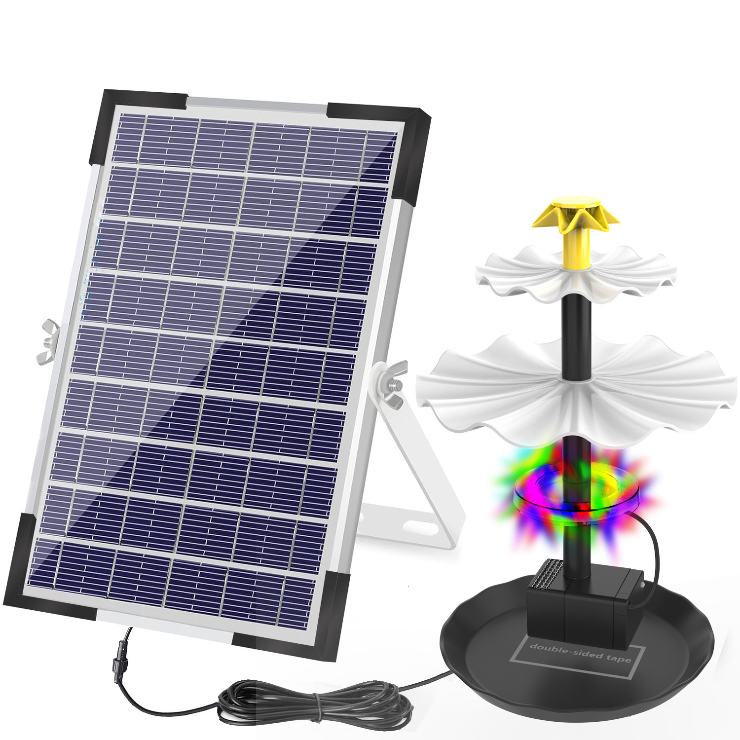 Storage lamp sp006l-6w solar fountain