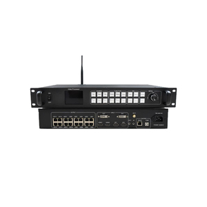 Huidu VP1640 2-в-1 видеопроцессор полноцветный светодиодный дисплей 16-канальный гигабитный сетевой порт управления 10,4 миллионов торговых центров - Product Image 1