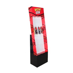 Espositore con gancio personalizzato per espositore negozio al dettaglio POS Power Wing espositore in cartone POP espositore in carta ondulata - Product Image 6