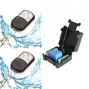 2-Button 4Button 433Mhz 1527 Lernen von ABS Kleine Metall fernbedienung Befestigungs-und Ver vielfältig ungs code für Garagentor oder Vorhang - Product Image 2