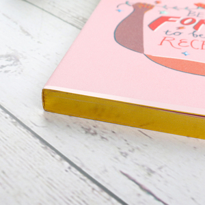 Custom Printing Edge <strong>Color</strong> Craft Notepad Paper Gold Eco Friendly Retro A4 Printed Vegan Leather <strong>Notebook</strong> Printed Not Book - Product Image 3