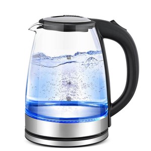 3认证电热水壶2 l温控玻璃电热水壶2025 - Product Image 1
