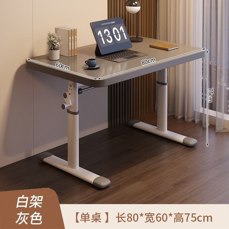 Hand-cranked lifting model - 80cm long x 60cm wide - elegant gray