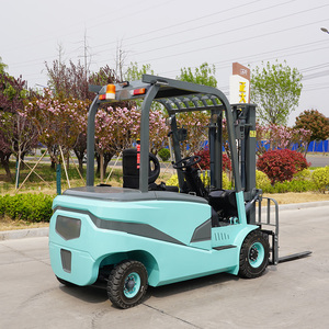 2.5 Ton elettrico Stacker carrello elevatore nuovo sedile operatore fattoria/magazzino 3 metri capacità di sollevamento carico e scaricare sinistra e destra - Product Image 4