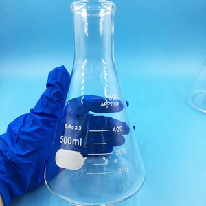 Tốt bán phòng thí nghiệm erlenmeyer Flask 50ml 100ml 150ml 200ml 250ml 300ml 500ml 1000ml tốt nghiệp hình nón Flask - Product Image 3