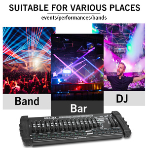 VALAVA Black <strong>MIDI</strong> Operator 384 Channel Light <strong>DMX</strong> <strong>Controller</strong> - Product Image 6