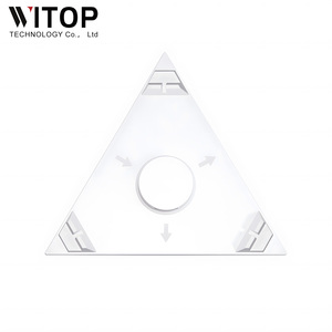 RGB LED çok fonksiyonlu yama ışık müzik üçgen oyun için bölümlenmiş kontrol yatak odası oturma odası oyun odası dekorasyon için - Product Image 6