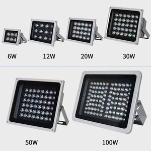 Yüksek güç LED sel ışıkları 6W 18W 30W 54W 110V 24V özelleştirilebilir alüminyum dış aydınlatma için peyzaj otel köprüsü 3000K - Product Image 4