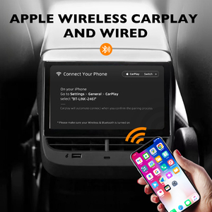 7-Zoll-Bildschirm auf der Rückseite für Tesla Model 3Model Y Android 12 Multimedia-Player zur Steuerung der Klimaanlage - Product Image 3
