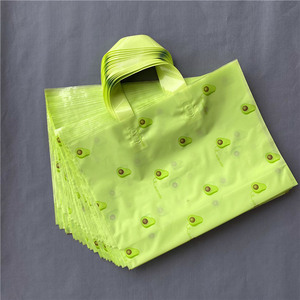 Biểu tượng tùy chỉnh rõ ràng Poly PO nhựa Boutique có thể gập lại mua sắm túi ống đồng in ấn cảm ơn bạn hàng hóa thu nhỏ bọc - Product Image 4