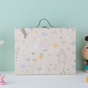 Box Printing Custom Design <strong>Baby</strong> <strong>Gift</strong> Memory Keepsake Boxes for <strong>Baby</strong> - Product Image 3