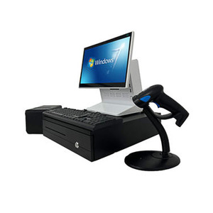 All-in-One 15,6-Zoll-Touchscreen-LCD-Monitor für Kassen-POS-Windows-System