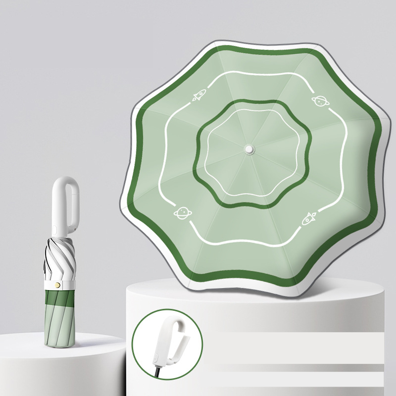 Petite fusée étoile verte