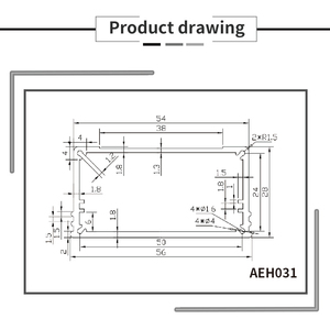 DRX AEH031 Custom Aluminum Enclosure Ecu <strong>case</strong> for Electronic Components Shell - Product Image 5
