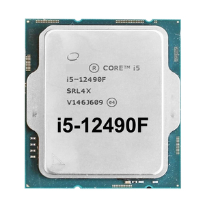 Оригинальный процессор I5 12490F в коробке, процессор для настольных ПК 6 (6P + 0E) ядер 12 потоков, кэш 18 м, до 4,40 ГГц - Product Image 1