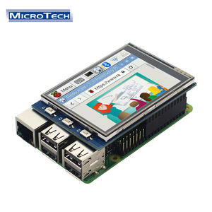1,44 "2,4" 2,8 "3,5" 4,0 "7,0" 10,1 "pulgadas Raspberry Pi LCD pantalla táctil resistiva USB adecuado para Raspberry Pi 4 Pi 3 - Product Image 5