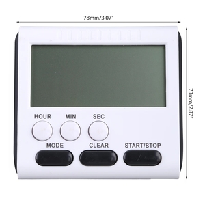 Magnete digitale LCD cucina uovo di cottura per il tempo Timer scuola conto alla rovescia 24 H - Product Image 2