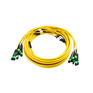 12fibers MPO/APC Female Connectors <strong>Senko</strong> Single Mode OS2-SM 15m Trunk Cables for 4G/3G/Wifi Networks Standard Fiber Optic Cable - Product Image 2