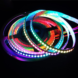 WS2813 адресуемый цифровой пиксель dream color SPI rgb Светодиодная лента DC5V 12 мм 144 светодиодов/метр rgbic rempoint возобновление