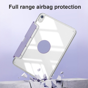 Funda de teclado desmontable extraíble para iPad compatible con carga de lápiz, funda de teclado Bluetooth inalámbrica para iPad Air 5th/4th 11'' - Product Image 4