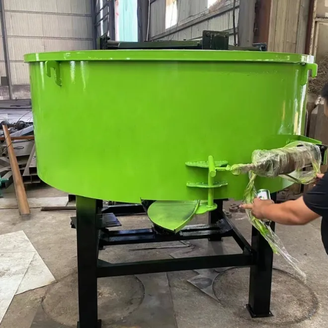 Misturador de concreto elétrico de grande volume de qualidade superior na China Preço misturador de boca plana para planta de cimento pré-moldado
