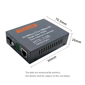 HTB-3100 A/B-Glasfaser-Medien konverter Single mode Single Fiber Netlink HTB-3100 Transceiver 25km SC 10/100M Karton SM - Product Image 5