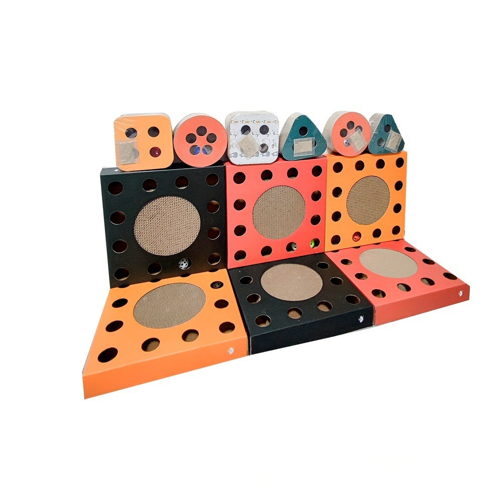 Jeu de dés à 12 trous avec couleurs aléatoires