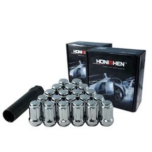 20 + 1 hộp đóng gói màu đen 6-spline 12x1.5 Lug Nuts/với xử lý nhiệt CRV ổ cắm chính - Product Image 2
