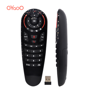 G302.4G音声制御ワイヤレスエアマウス33キーIR学習ジャイロスコープ検知リモコン (Android TVボックス用) - Product Image 1