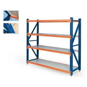 Loading 300kg Boltless Medium Duty <strong>Long</strong> Span <strong>Racking</strong> <strong>System</strong> Garage Displays <strong>Storage</strong> Racks Shelving Unit - Product Image 5