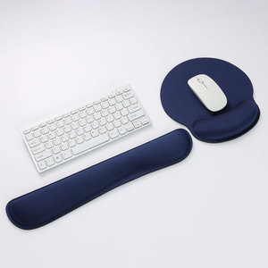 Alfombrilla de espuma viscoelástica con diseño ergonómico para ordenador, almohadilla de descanso para muñeca, conjunto de soporte para ordenador, oficina y portátil - Product Image 2