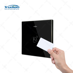 Tudian Oemブランドアルミ電子TCP IPネットワーク出口ボタンHF Rfid ICカードスタンドアロンドアアクセス制御カードリーダー
