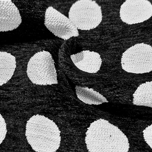 Hot bán vòng tròn nhỏ mô hình Polyester jacquard vải cho đồ nội thất sofa dệt - Product Image 3