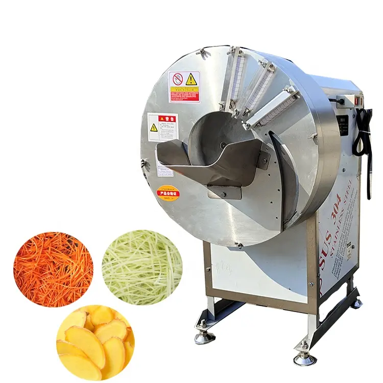 Paslanmaz çelik otomatik soğan zencefil havuç zencefil salatalık tatlı patates dilimleme parçalama parçalayıcı kesme makinası fabrika fiyat