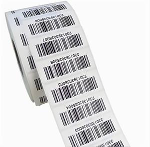 Оптовая продажа, настраиваемый самоклеящийся QR-код, этикетка со штрих-кодом, наклейка с переменным серийным номером, печать, глянцевая переменная qr-код - Product Image 4