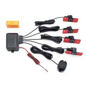 GreenYi DC 12V Car Parking <strong>Sensor</strong> <strong>Auto</strong> <strong>Reverse</strong> Backup Radar Detector Buzzer Alarm Bibi Sounds <strong>System</strong> with 4PCS 16MM Flat <strong>Sensors</strong> - Product Image 1