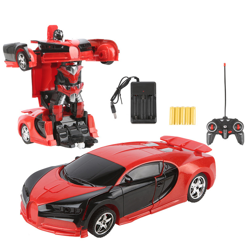 Red (remote control one button deformation + charger)