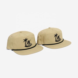 Vente directe 5 Panel Flat Edge Waterwoman Hat Nylon Léger Non Structuré Snapback Rope <span class=keywords><strong>Cap</strong></span> Surf <span class=keywords><strong>Cap</strong></span> - Product Image 4