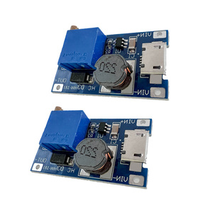DC DC Step Up Power Supply Booster MT3608 For Replace XL6009 Micro USB 2A Adjustable 2-24V To 28V Step-up <strong>Module</strong> - Product Image 4