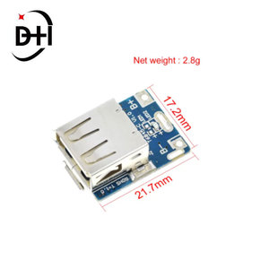 5V Boost Step Up Power Module Lithium LiPo Battery Charging Protection Board Display a LED USB per caricabatterie fai da te programma 134 n3p