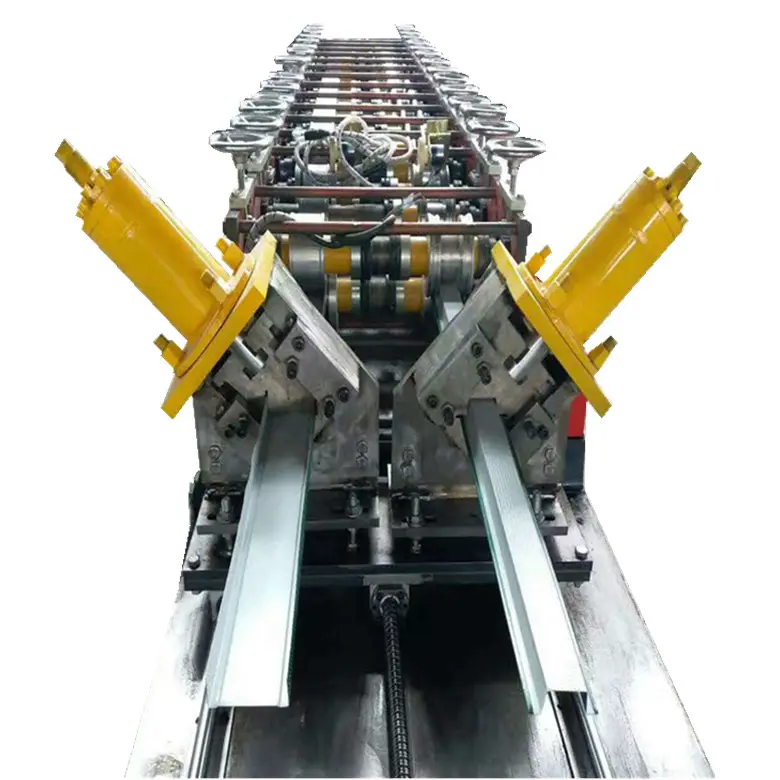 Stud and Track Light Channel Making Machine Drywall Two Profiles Construction Light CD UD Steel Galvanized Sheet 350H Steel