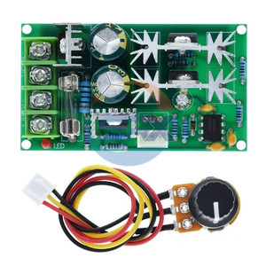 20A PWM DC regolatore di velocità del motore 12V 24V 36V 48V modulo regolatore di tensione ad alta potenza - Product Image 1