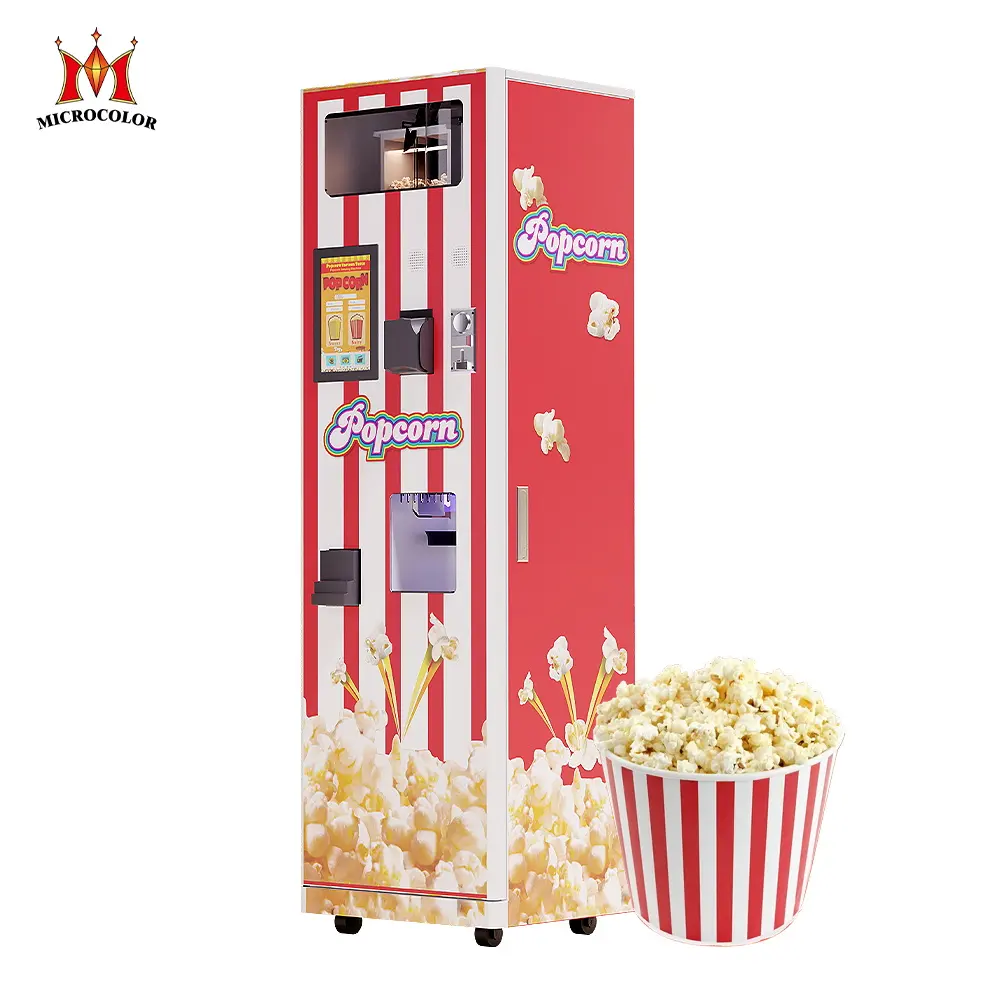 New Design Flavoured Popcorn Vending Machine For Sale