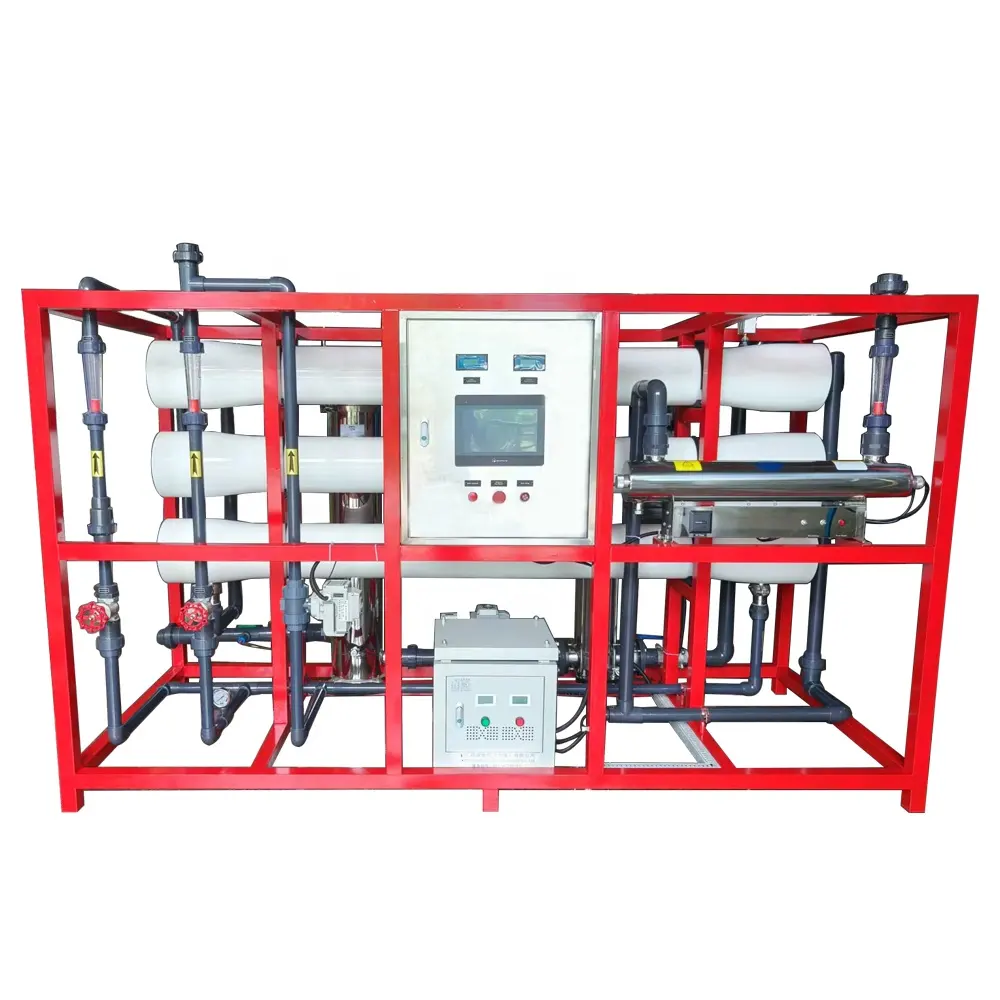 RO Sistema de agua Osmosis inversa Dispositivos de purificación de agua alcalina Tratamiento de agua de plantas