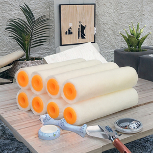 Trung Quốc nhà máy của Nhỏ Công nghiệp Lớp 4 ''sơn Con lăn tùy chỉnh trang trí bàn chải tổng hợp Epoxy Bìa OEM sơn con lăn - Product Image 5