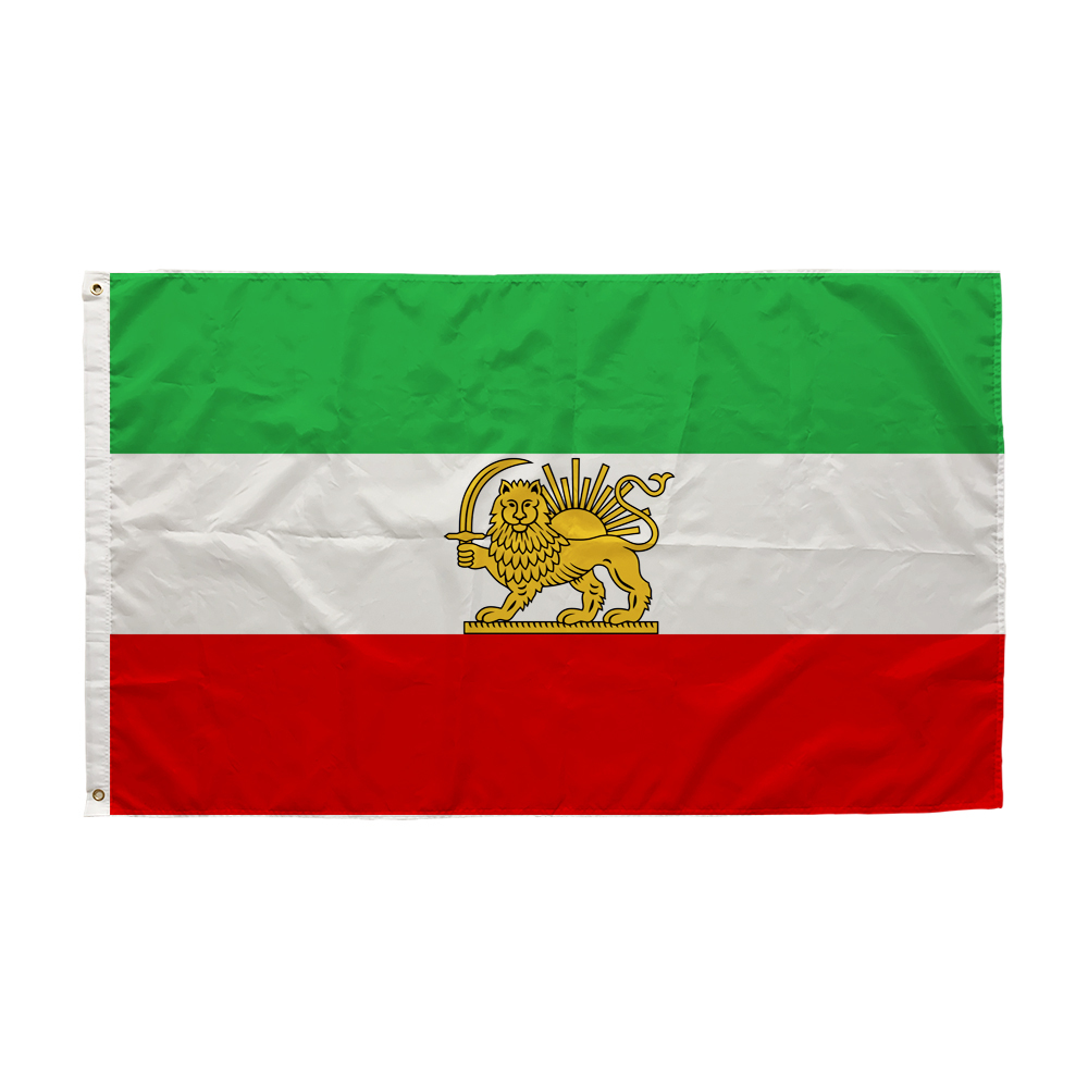 Iran flag (Lion Style)